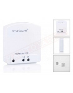 Smartwares smarthome basic interruttore comando wireless remoto da scatola da abbinare a qualsiasi int fp sost da sh490162