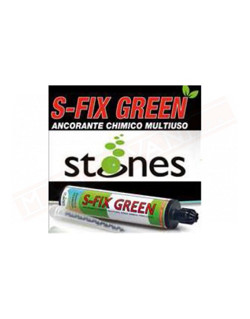STONES S FIX GREEN ANCORANTE CHIMICO + 1 MIXER