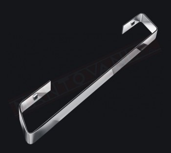 Tl.bath Flesso metal portasalviette fissaggio con vite e tassello 503x25x76 mm in ottone cromato