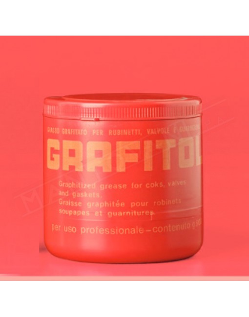 Barattolo past grafitol grasso speciale per la lubrificasione e antibloccante resistente alle temperature da -15 a 160 gradi