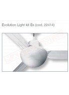 EVOLUTION LIGHT KIT ES KIT LUCE PER 2 LAMPADE A RISPARMIO ENERGETICO MAX 15 W