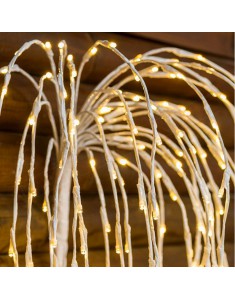 Ramo luminoso bianco Willow Branch WRAA per esterno 240 LED BIANCO CLASSIC fissi 85 CM con trasformatore e 4 metri cavo